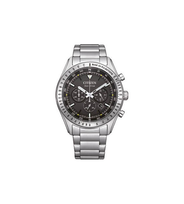 Orologio Cronografo Uomo Citizen Eco Drive Rescue nero ca4600-89e