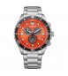Orologio Cronografo Uomo Citizen Eco Drive Sport arancione at2560-84x