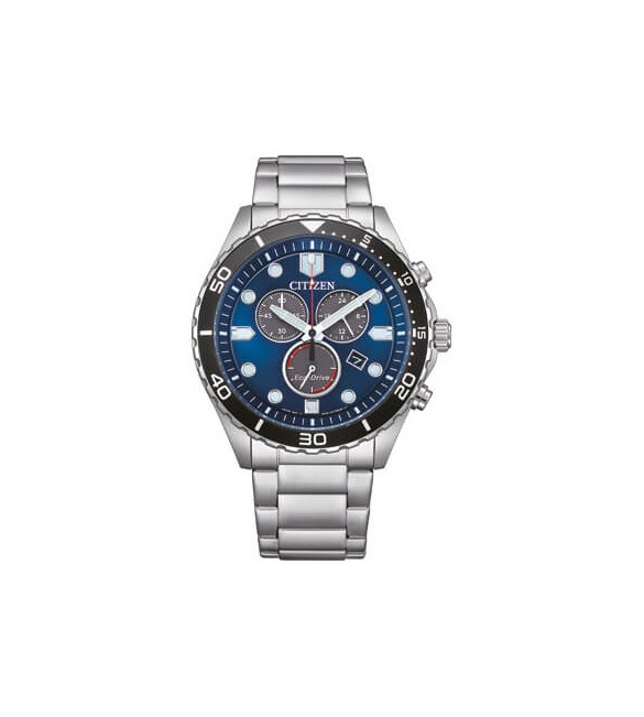 Orologio Cronografo Uomo Citizen Eco Drive Sport blu at2560-84l