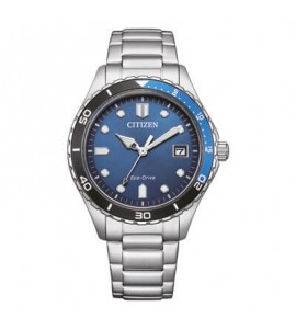 Orologio Solo Tempo Unisex Citizen Eco Drive Marine blu aw1821-89l