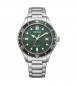 Orologio Solo Tempo Unisex Citizen Eco Drive Marine verde aw1828-80x