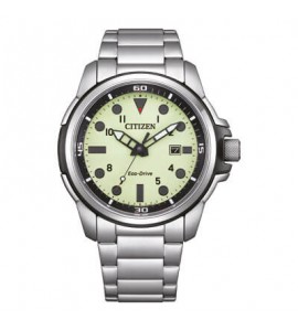 Orologio Solo Tempo Uomo Citizen Eco Drive Sea Land luminous aw1800-89x