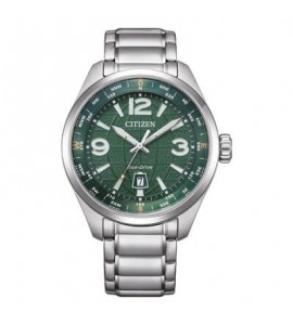 Orologio Solo Tempo Uomo Citizen Eco Drive Urban verde aw1830-88x