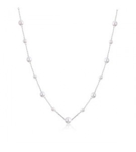 Collana Donna Gioielli S\'agapò Wisdom in acciaio con Perle swi07