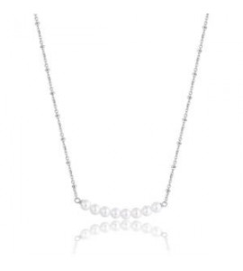 Collana Donna Gioielli S\'agapò Wisdom in acciaio con Perle swi10