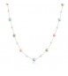 Collana Donna Gioielli S\'agapò Wisdom in acciaio dorato con Perle colorate swi08