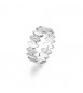 Anello Donna Gioielli Rosato Gaia in argento e cristalli misura16 RZGA58C