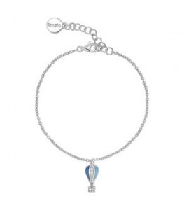 Bracciale Donna Gioielli Rosato Aria in argento con mongolfiera e smalto RZAR13
