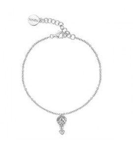 Bracciale Donna Gioielli Rosato Aria in argento con mongolfiera RZAR17