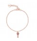 Bracciale Donna Gioielli Rosato Aria in argento rosato con mongolfiera e smalto RZAR14