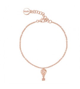 Bracciale Donna Gioielli Rosato Aria in argento rosato con mongolfiera RZAR12