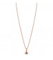 Collana Donna Gioielli Rosato Allegra in argento rosato con ape RZAL026