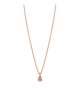 Collana Donna Gioielli Rosato Allegra in argento rosato con coccinella RZAL022