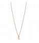 Collana Donna Gioielli Rosato Allegra in argento rosato con luna RZAL030