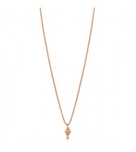 Collana Donna Gioielli Rosato Allegra in argento rosato con mongolfiera RZAL032