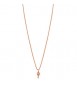Collana Donna Gioielli Rosato Allegra in argento rosato con mongolfiera RZAL032