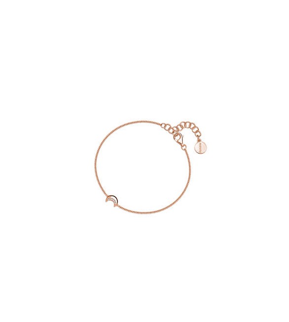 Bracciale Donna Gioielli Rosato Allegra in argento rosato con luna RZAL050