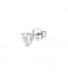 Mono Orecchino Gioielli Fancy by Brosway in argento zircone a cuore bianco fiw95