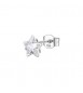 Mono Orecchino Gioielli Fancy by Brosway in argento zircone a stella bianco fiw98