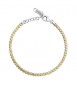 Bracciale Tennis Gioielli Fancy by Brosway in argento zircone giallo fey94