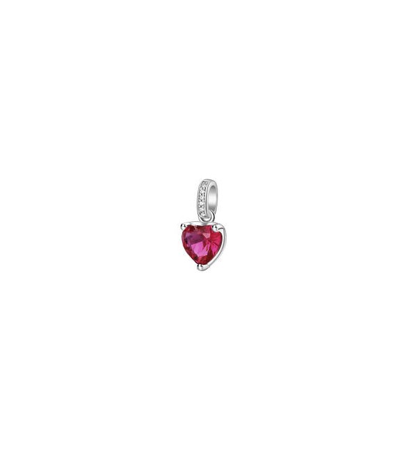 Pendente Gioielli Fancy by Brosway in argento zircone forma cuore rosso fpr20