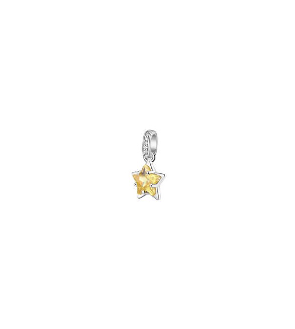 Pendente Gioielli Fancy by Brosway in argento zircone forma stella giallo fey21