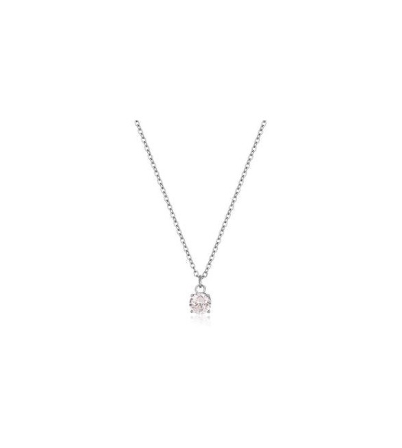 Collana Donna Gioielli Sagapò Dazzly in acciaio con cristallo bianco sdz03