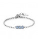 Bracciale Gioielli Sagapò Dazzly in acciaio trilogy con cristalli light sapphire sdz24