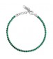 Bracciale Tennis Gioielli Fancy by Brosway in argento zircone verde flg106