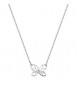 Collana Donna Gioielli Sagapò Click in acciaio con Farfalla sck270