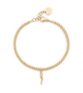 Bracciale Donna Gioielli Brosway Chakra in acciaio dorato Cornetto bhkb207