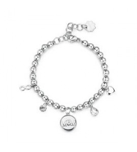 Bracciale Donna Gioielli Brosway Chakra in acciaio Mom bhkb203