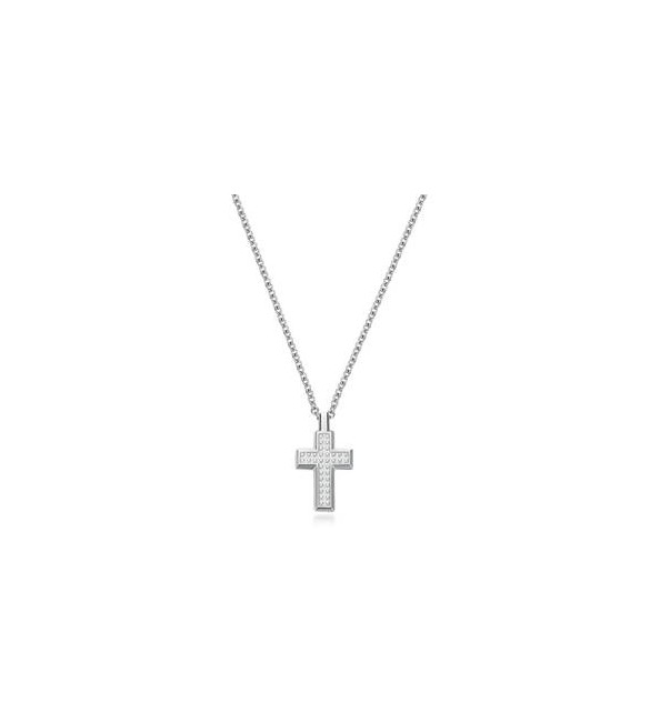 Collana Gioielli Brosway Bullet Acciaio con croce bul55