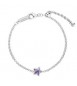 Bracciale Gioielli Fancy by Brosway in argento zircone ametista a forma di stella fmp109