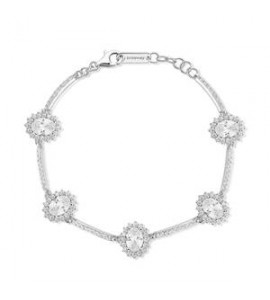 Bracciale Kate Donna Gioielli Fancy by Brosway in argento zircone ovale bianco fiw46