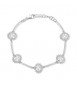 Bracciale Kate Donna Gioielli Fancy by Brosway in argento zircone ovale bianco fiw46
