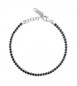 Bracciale Tennis Gioielli Fancy by Brosway in argento zircone nero fmb110
