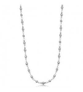 Collana Gioielli Sagapò Chunky in acciaio catena pallini shk77