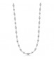 Collana Gioielli Sagapò Chunky in acciaio catena pallini shk77