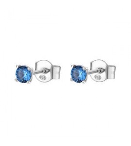 Orecchini a lobo Gioielli Fancy by Brosway in argento zircone blu ffb38
