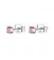 Orecchini a lobo Gioielli Fancy by Brosway in argento zircone rosa fvp38