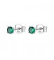 Orecchini a lobo Gioielli Fancy by Brosway in argento zircone verde flg37
