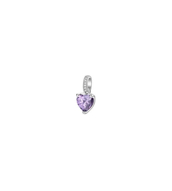 Pendente Gioielli Fancy by Brosway in argento zircone forma cuore ametista fmp28