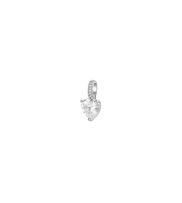 Pendente Gioielli Fancy by Brosway in argento zircone forma cuore bianco fiw28