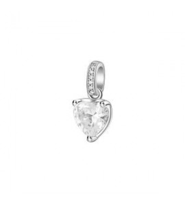 Pendente Gioielli Fancy by Brosway in argento zircone forma cuore bianco fiw28