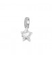 Pendente Gioielli Fancy by Brosway in argento zircone forma stella bianco fiw31