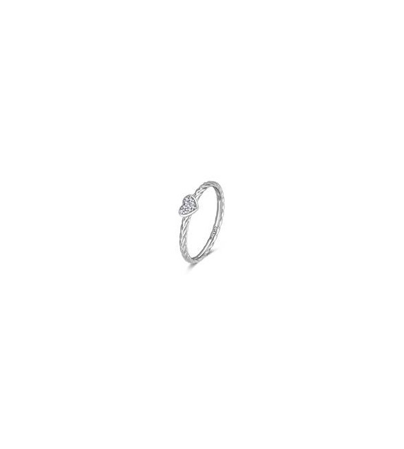 Anello Donna Gioielli Rosato Allegra in argento con cuore misura 16  RZA017C