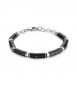 Bracciale Gioielli Brosway Riptide in acciaio e onice nero btd009