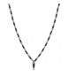 Collana Gioielli Brosway Riptide in acciaio con sfere e cornetto in onice btd001