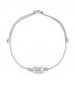 Bracciale Gioielli Fancy by Brosway in argento cordino e zircone bianco fiw112